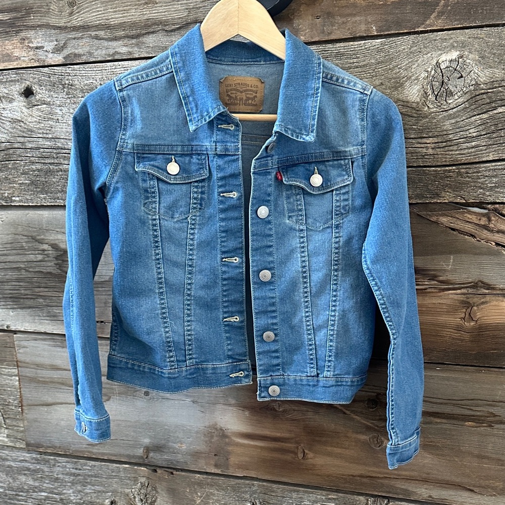 Levi's Blue Denim Jean Jacket for Kids